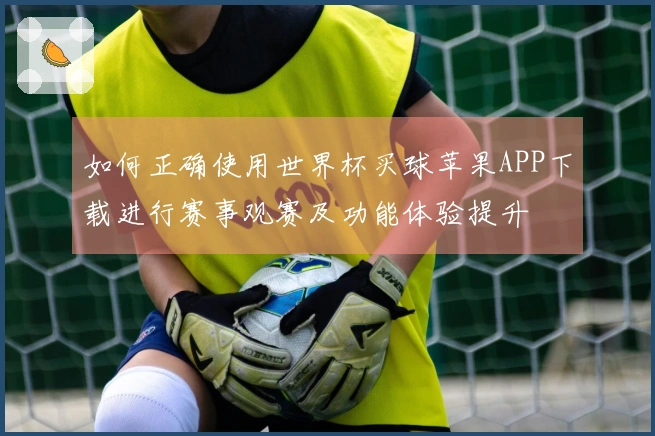 如何正确使用世界杯买球苹果APP下载进行赛事观赛及功能体验提升