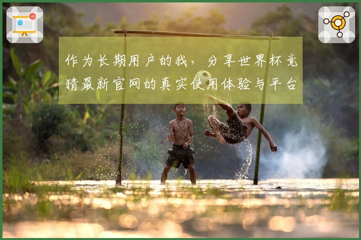 作为长期用户的我，分享世界杯竞猜最新官网的真实使用体验与平台特色